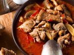 Солянка по-мегрельськи з яловичиною