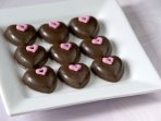 Шоколадні цукерки-серденька