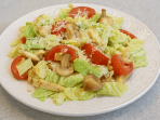 Салат «Максим» з пекінською капустою, куркою і печерицями