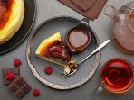 Чизкейк з фетою та апельсинами