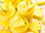 Заморожений десерт з ананаса
