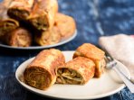 Роли з картоплею та зеленню