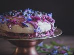 Чорничний пиріг з меренгою