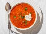 Суп з сочевиці та буряка