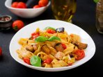 Макарони з баклажанами
