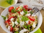 Салат з булгурем і фетою