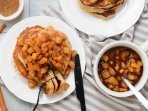 Панкейки з яблуками