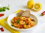 Чесночные креветки