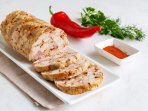 Домашня куряча ковбаса