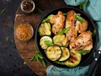 Курица с кабачками