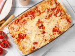Запечений рис з помідорами та фетою