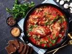 Запечена куряча грудка по-середземноморськи