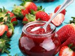Грушеве варення з полуницею