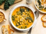 Суп з квасолі та нуту