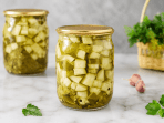 Огірки кубиками