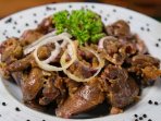 Смажені курячі сердечка