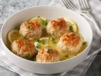 Курячі фрикадельки з часниковим соусом