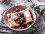Блінци із сирною начинкою