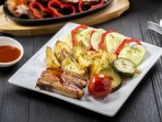 Свинячі реберця з кабачками