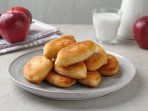 Ліниві пиріжки з яблуками