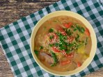 Овочевий суп з рисовою локшиною