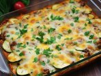 Запеканка с мясом