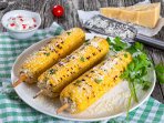 Кукурудза-гриль під сиром