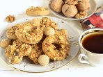 Кукурудзяне печиво з горіхами
