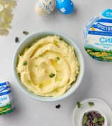 Картопляне пюре з кисломолочним сиром