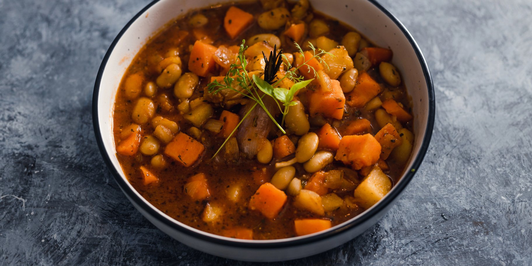 Гарбузово-квасолеве рагу з овочами