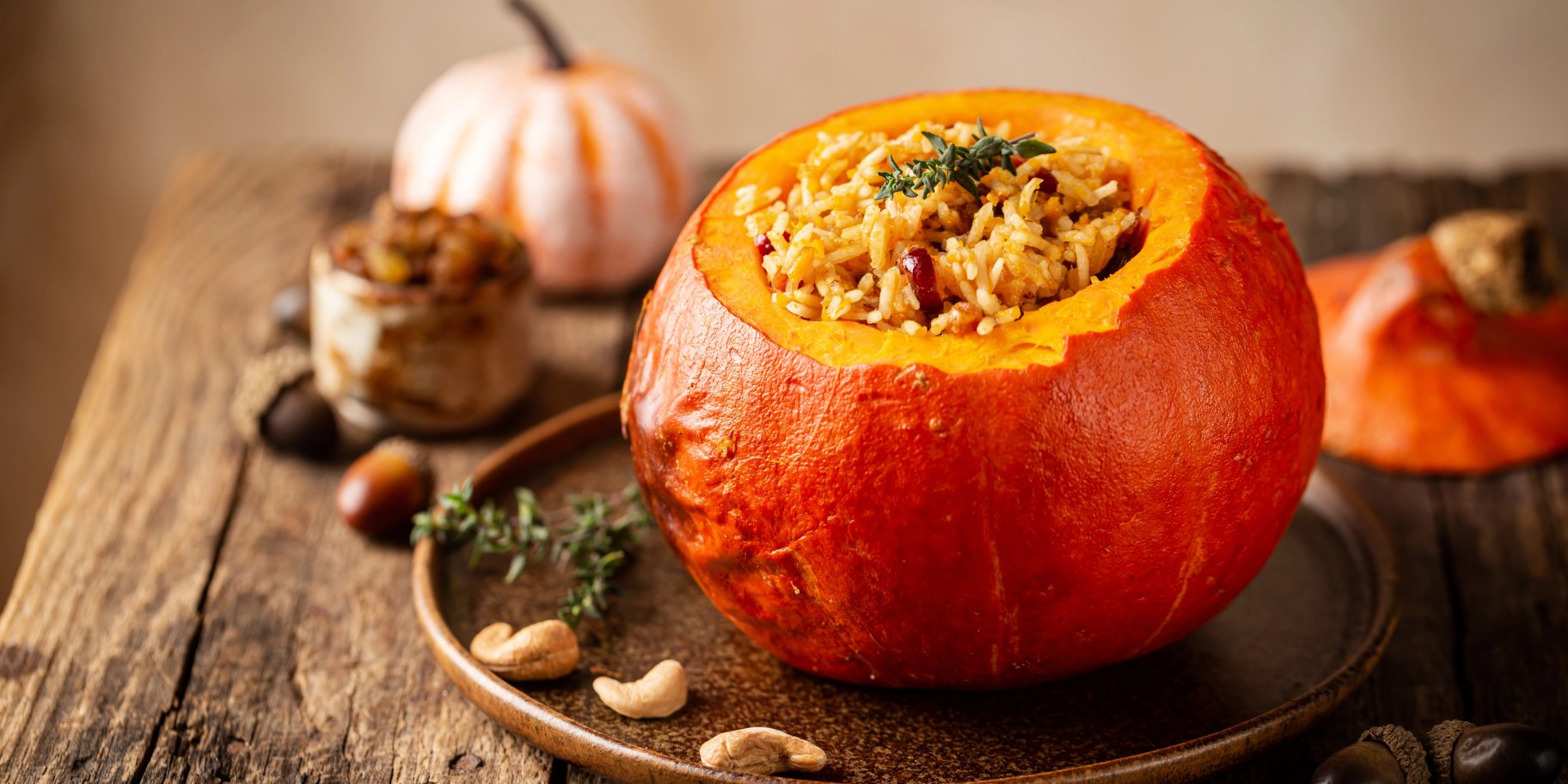 Гарбузова бабка з рисом