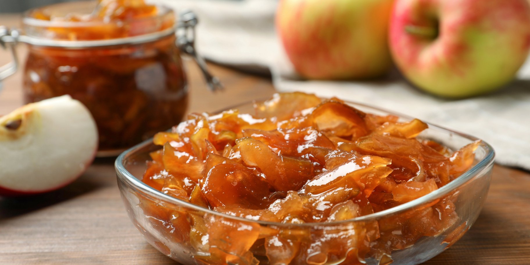 Варення з яблучних скибок