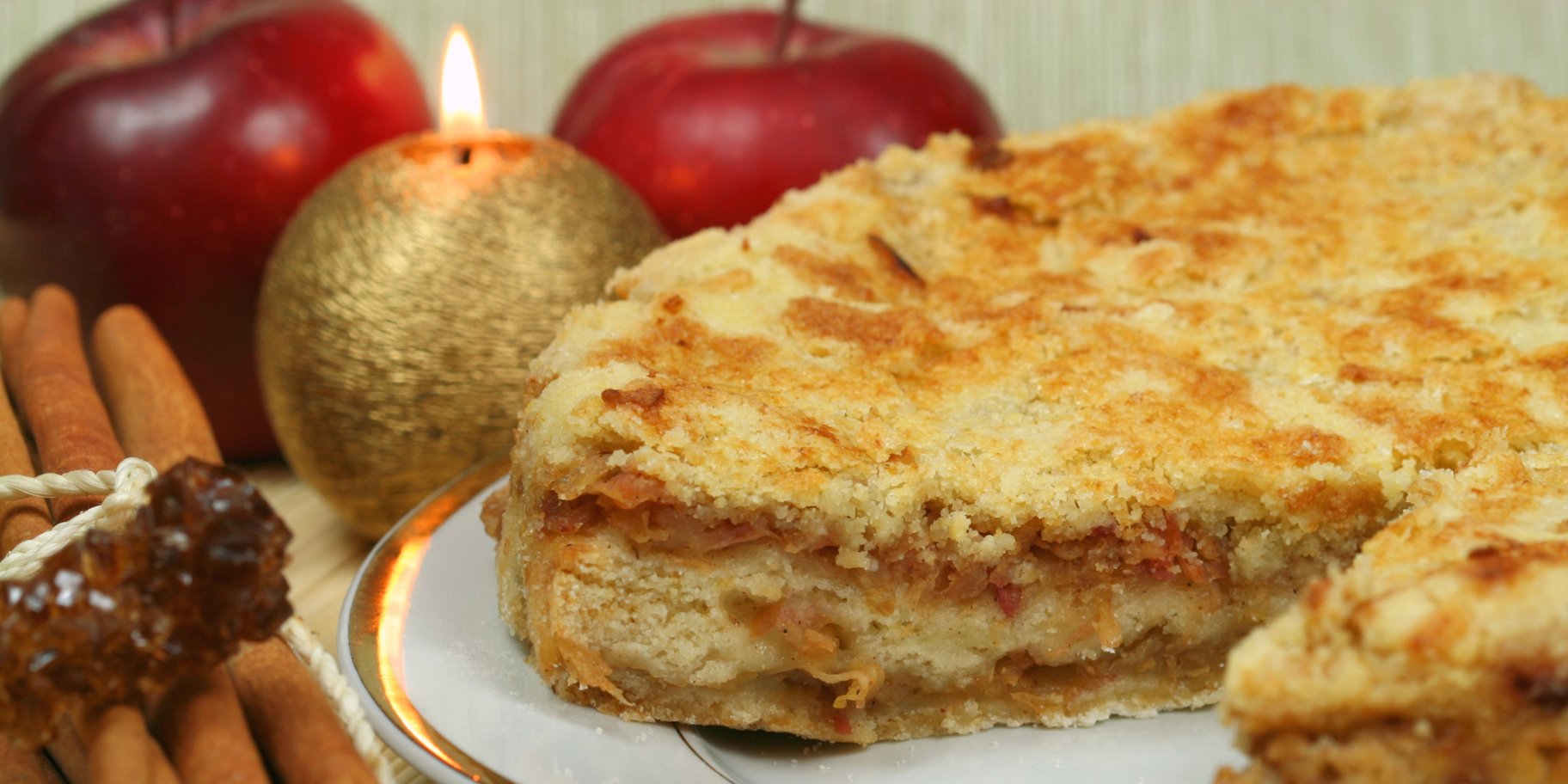 Бургундська яблучна запіканка