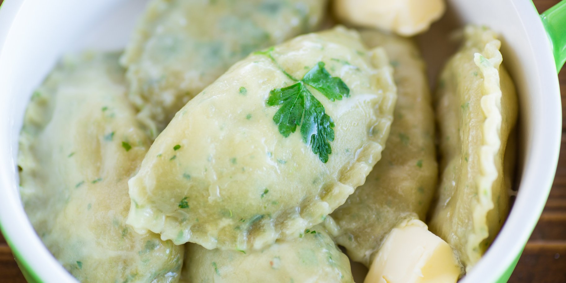 Вареники з капустою і сиром