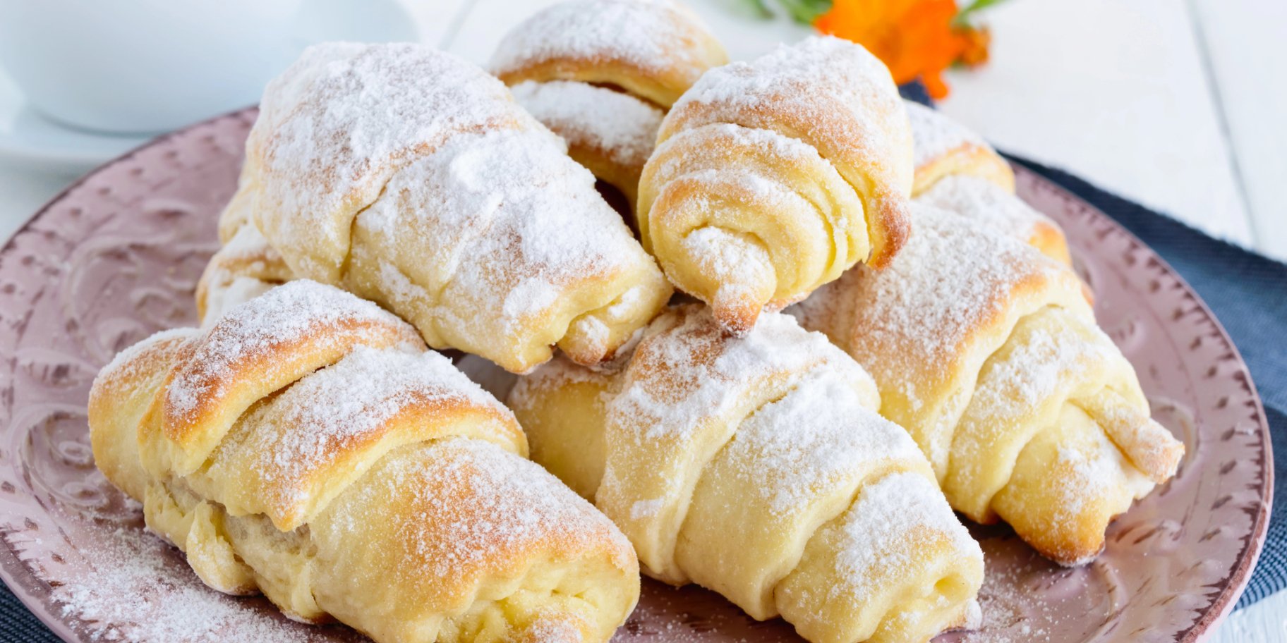 Рогалики на сметані