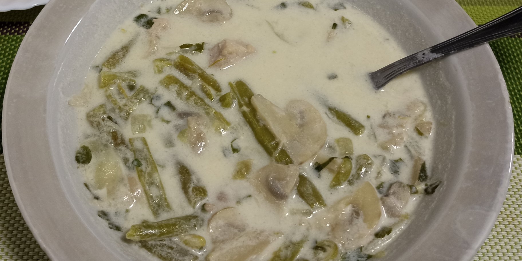 Сирний суп з овочами