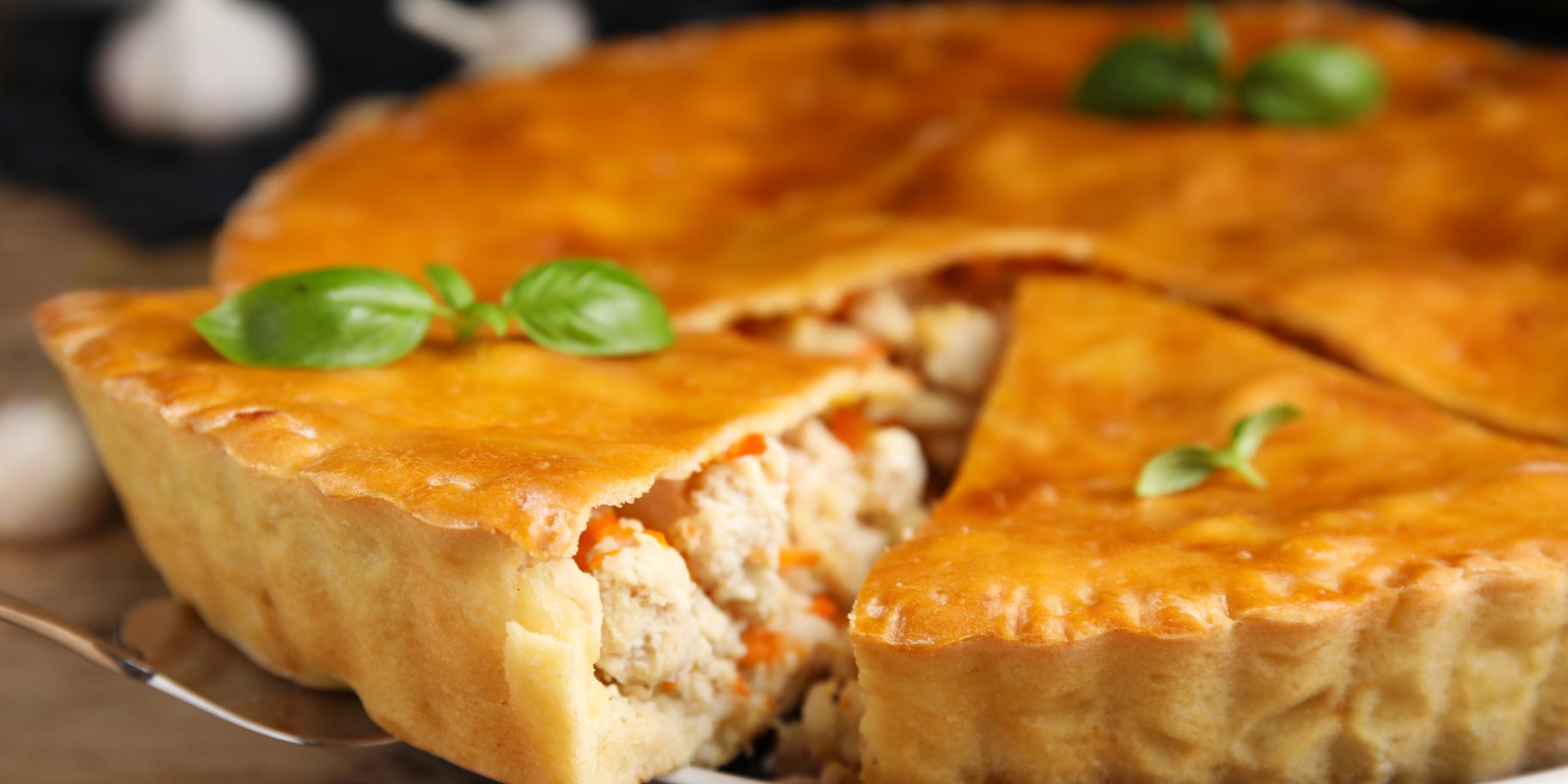 Заливний пиріг Лінивий біляш