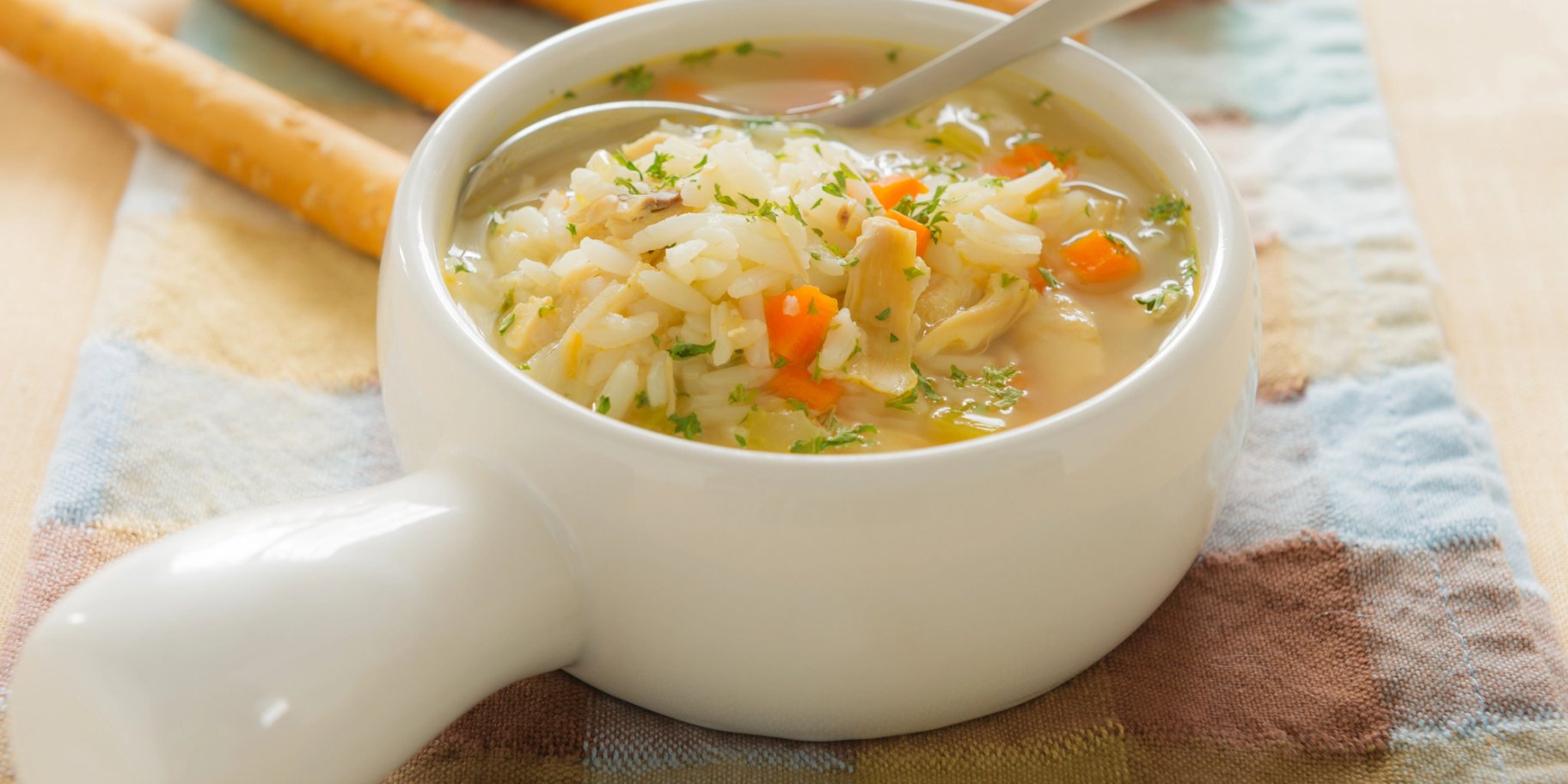 Куриный суп с плавлеными сырками Куриный суп с творожками