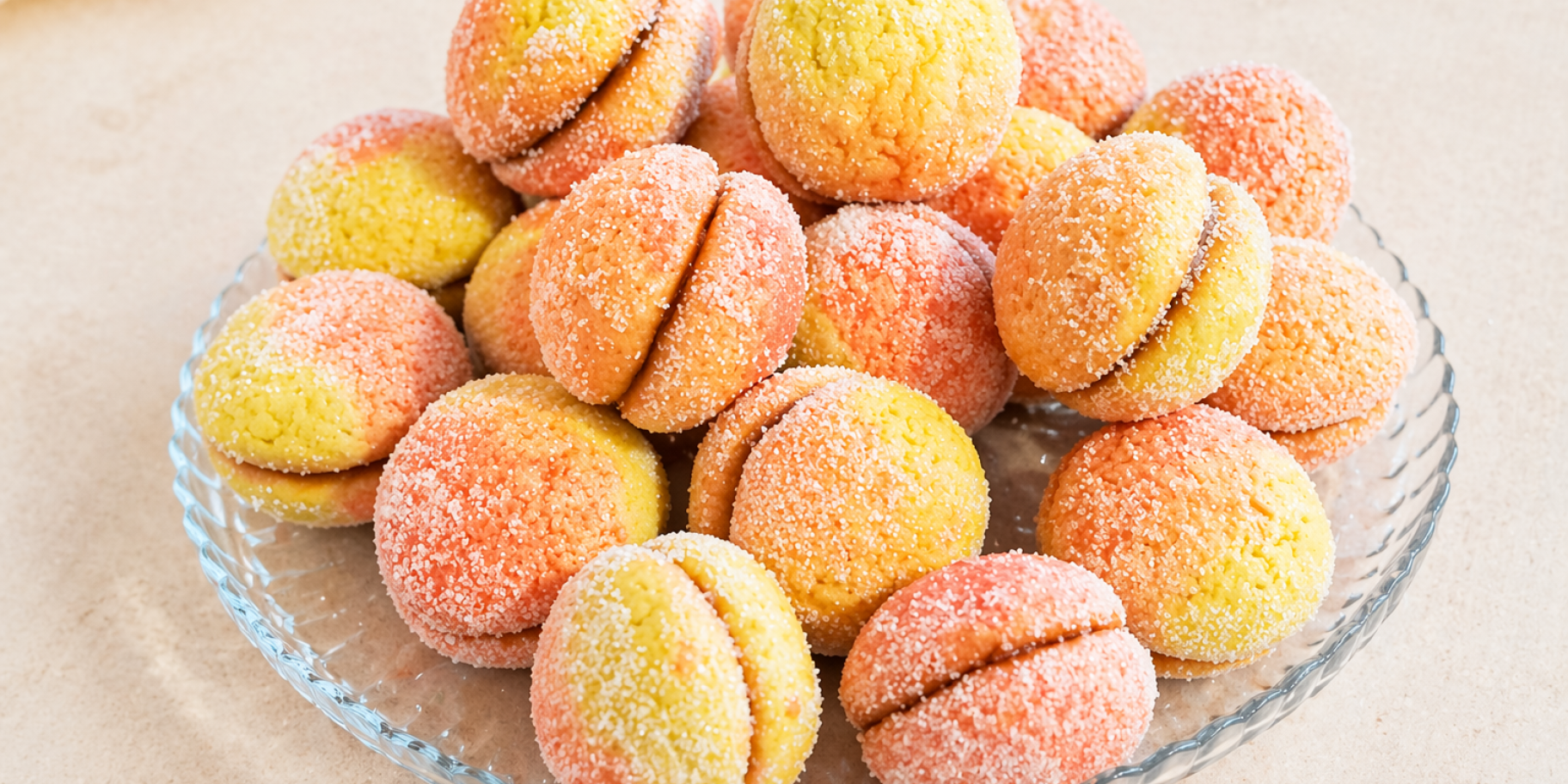 Тістечка Персики