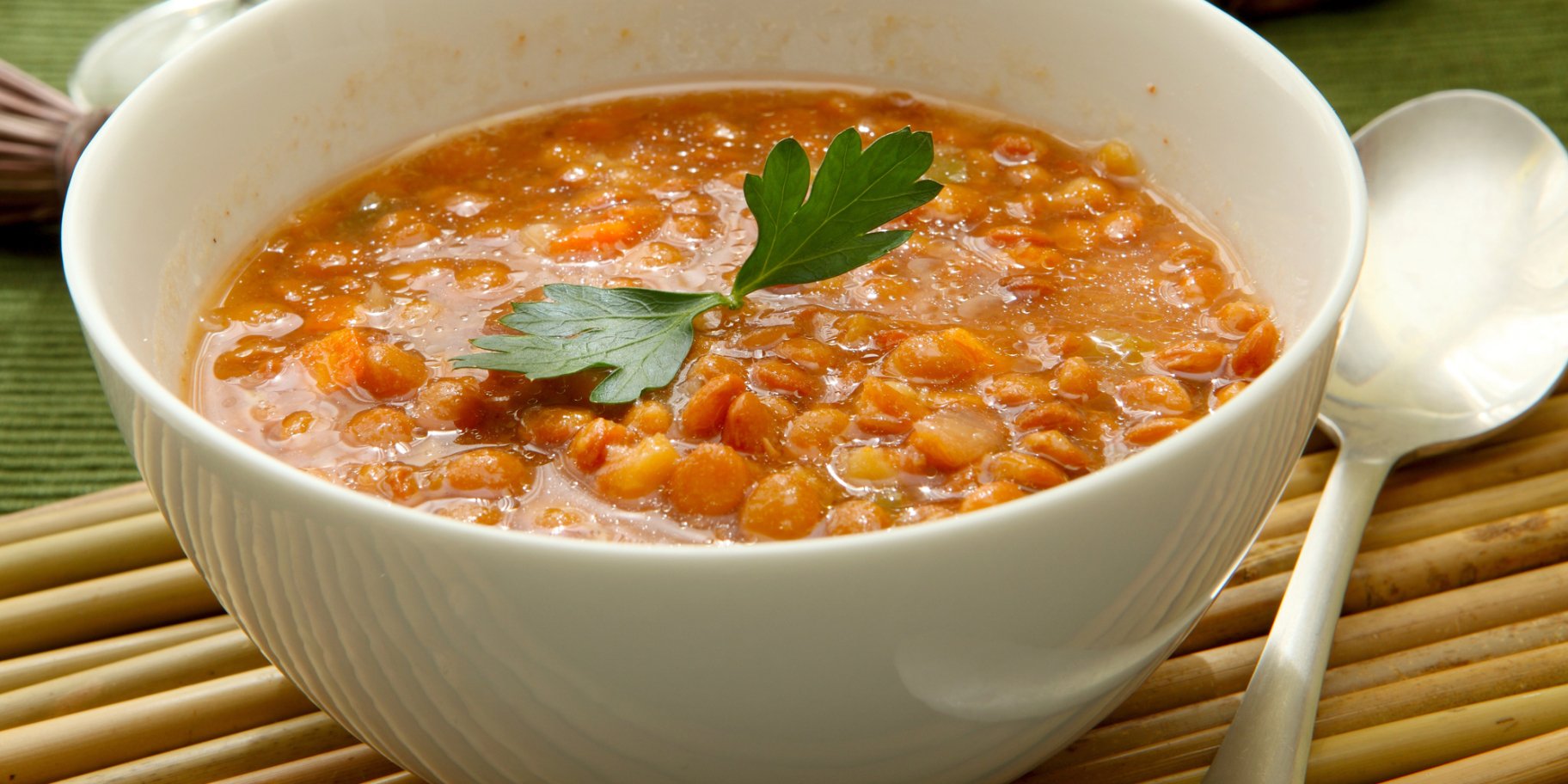 суп с чечевицей