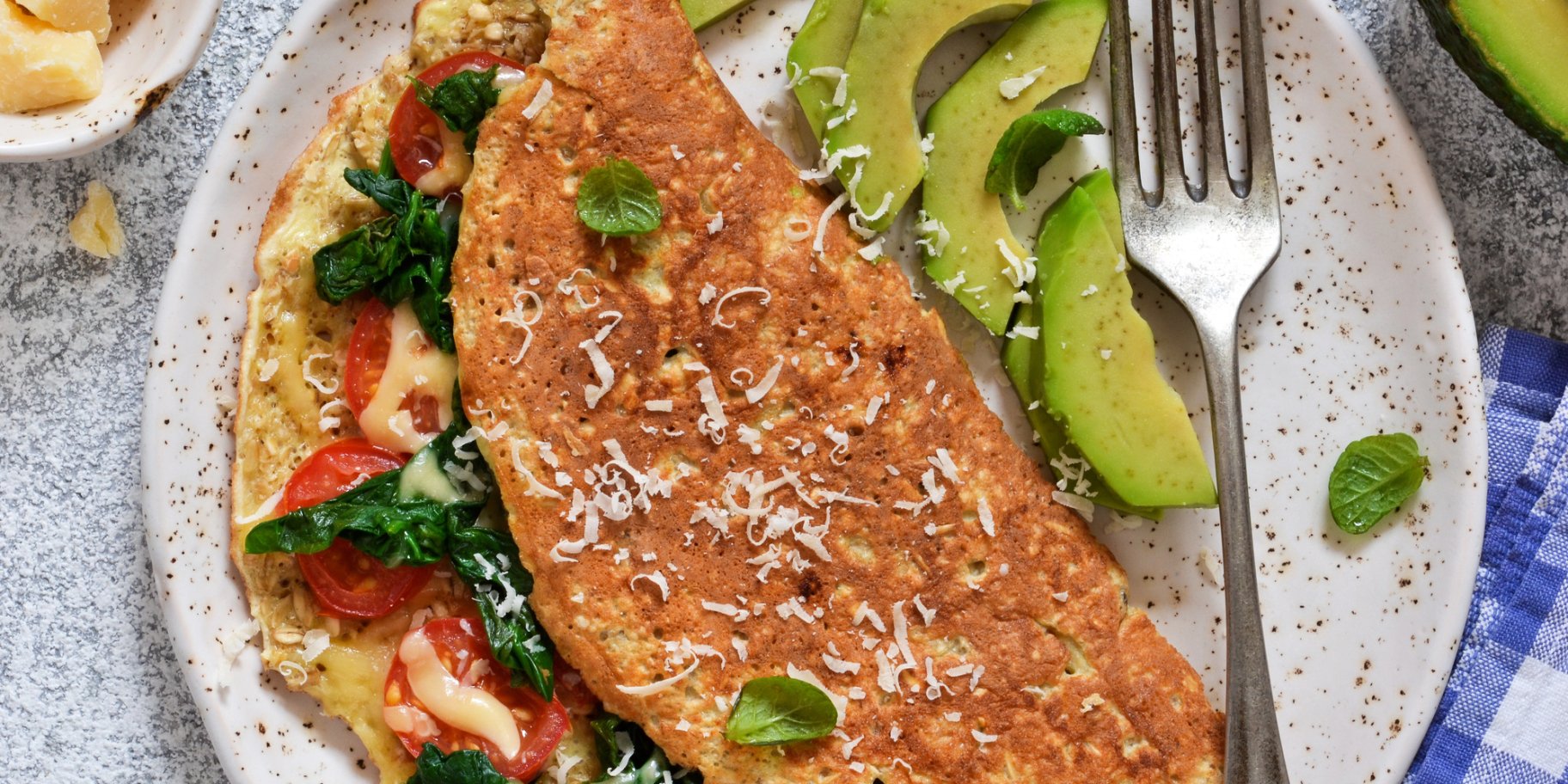 Омлет з вівсянкою