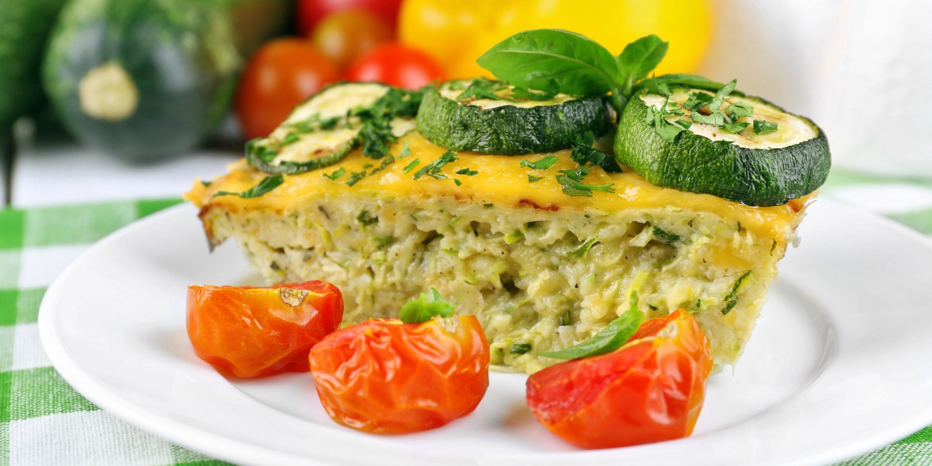 Пиріг з сиром і кабачками