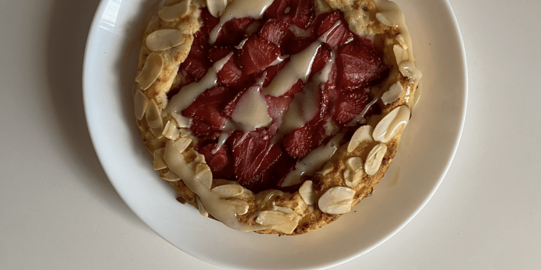 Ватрушка з полуницею