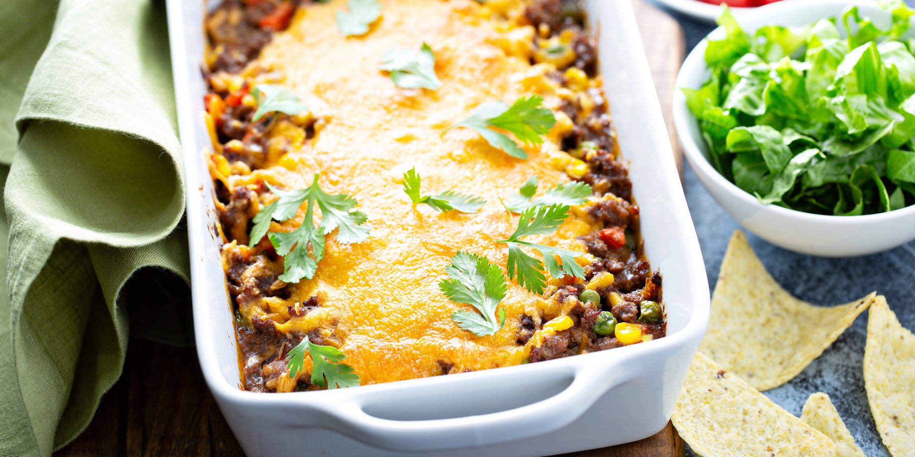 Запіканка з гречки й фаршу