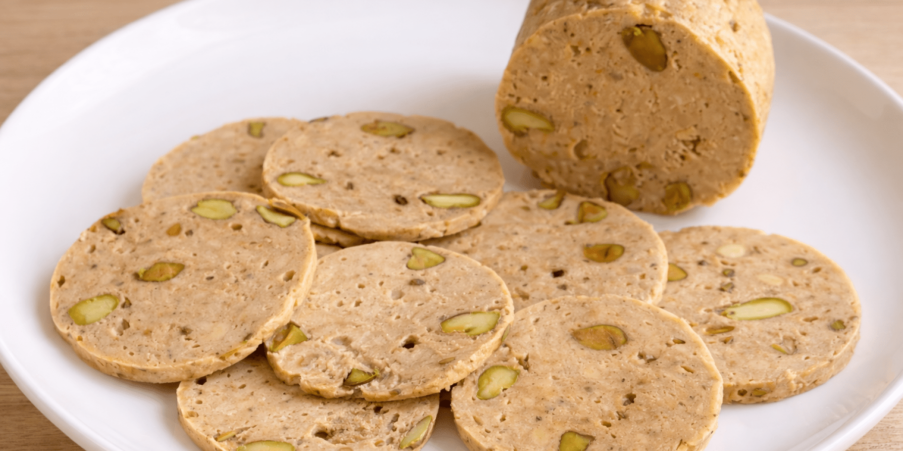 Куряча ковбаса з горіхами