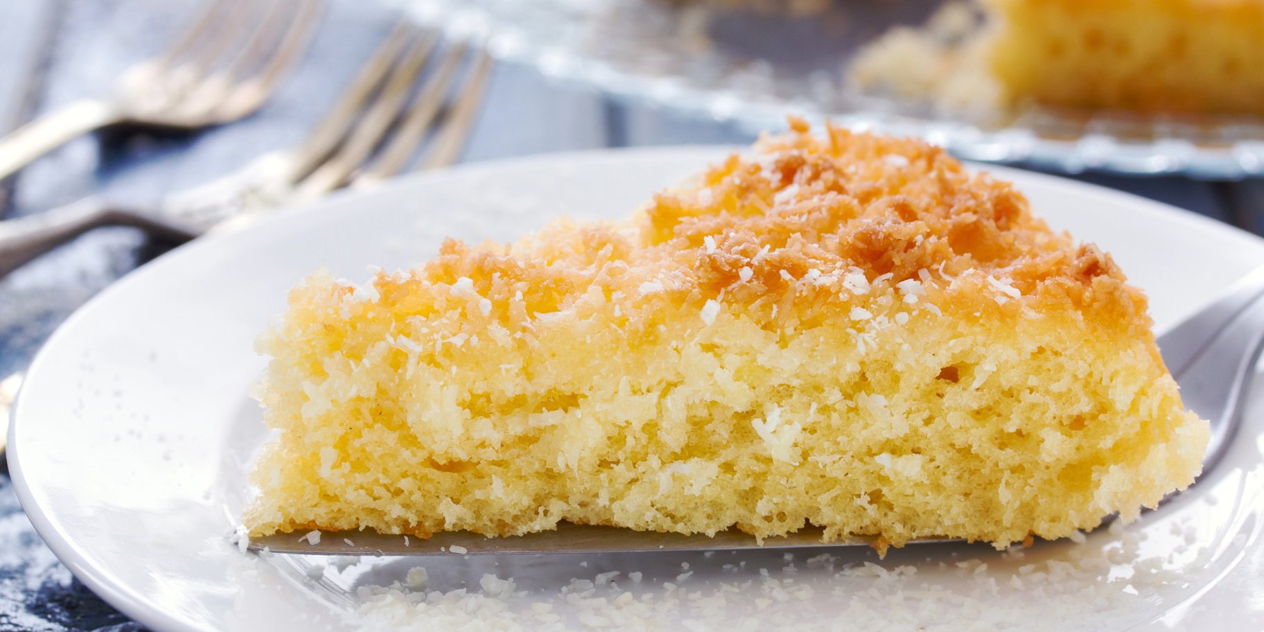 Кокосовий пиріг на кефірі