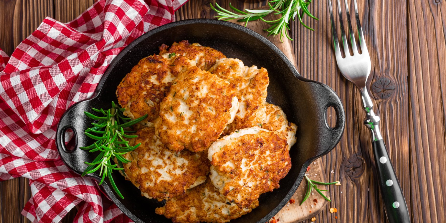 Котлети з запеченої курки