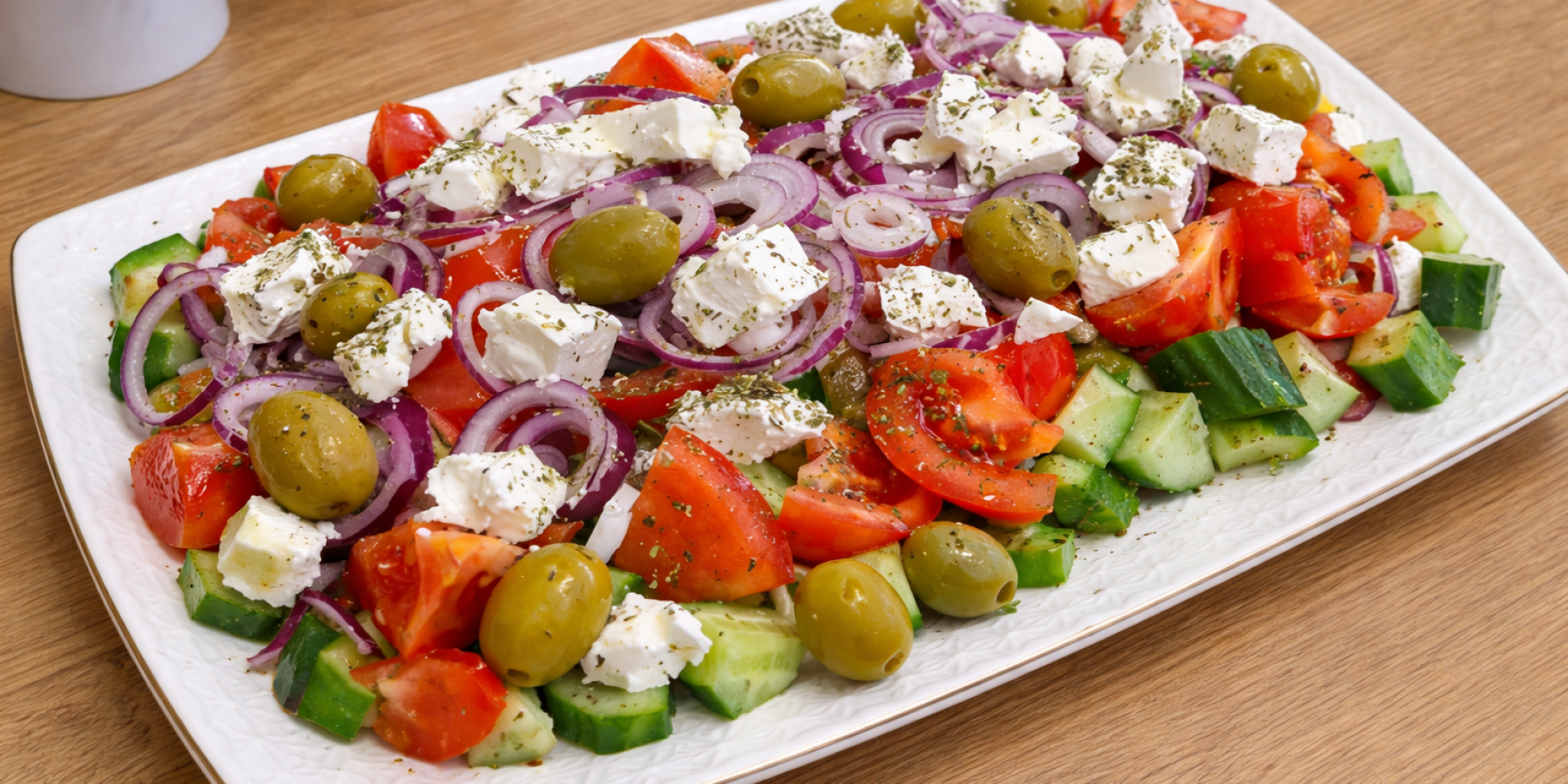 Грецький салат із солодким перцем
