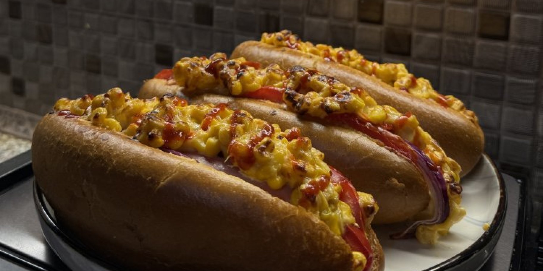 Хот-дог з кукурудзою