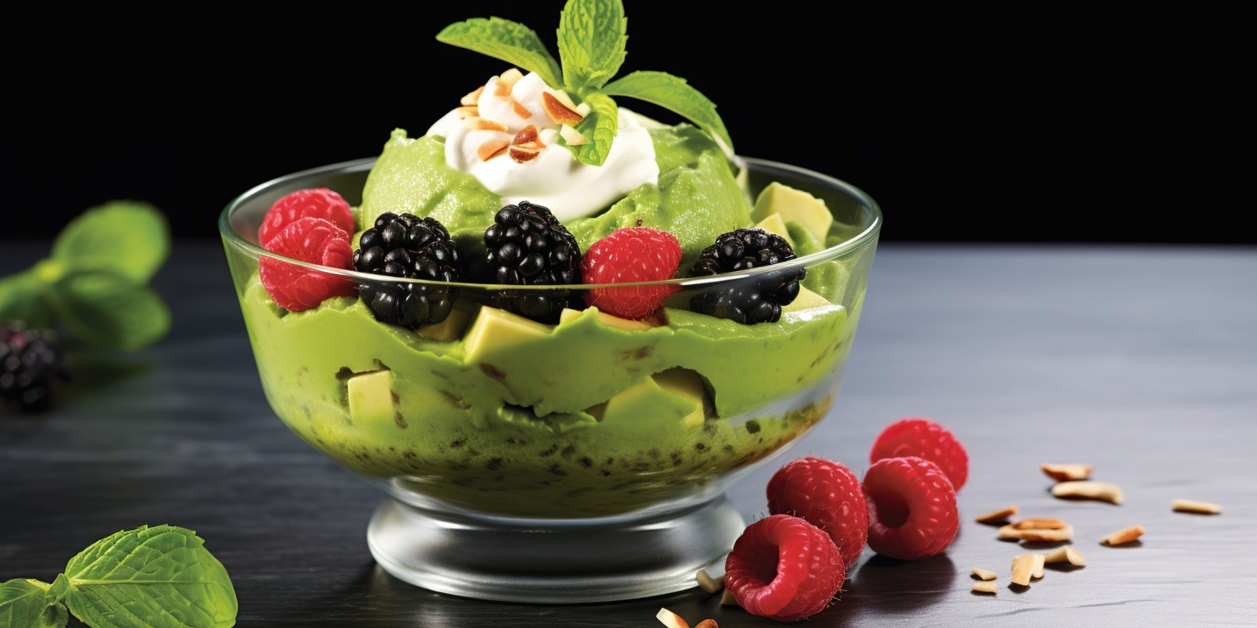 Солодкий крем з авокадо